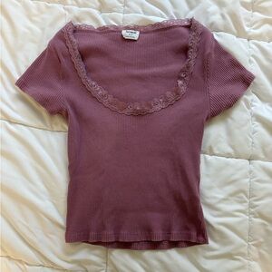 pink t-shirt top
